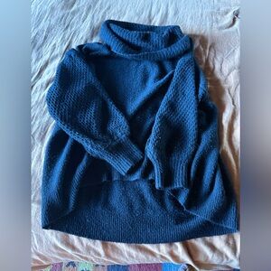 Vince Camuto Black Cowl Neck Sweater